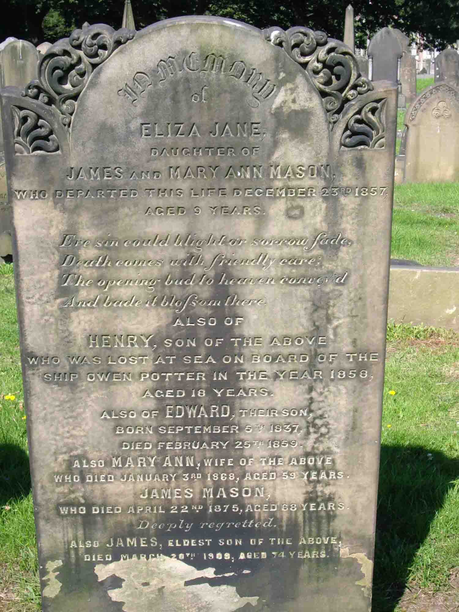 Mason (D Left 221)